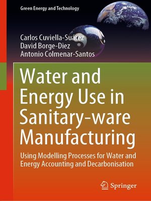 cover image of Water and Energy Use in Sanitary-ware Manufacturing